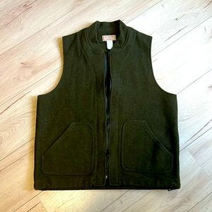 Filson Mackinaw Wool Vest Liner - Forest Green